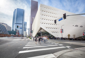The Broad museum, Los Angeles downtown The Broad museum, Los Angeles downtown